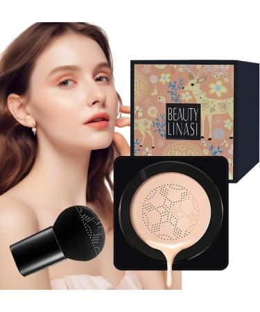 Mushroom Foundation Covering Cream Moisturizing Make-up Concealer Correcting and Masking Dark Circles Fully Covering Makeup - Buy Online on GoSupps.com