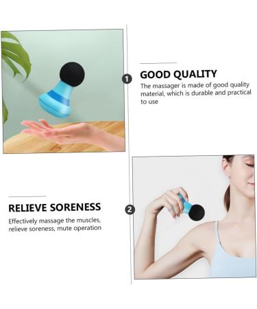 Ultechnovo Mini Handheld Fascia Massage Device 3-Piece Muscle Relief Tool for Body & Gel Massage - Buy Online on GoSupps.com