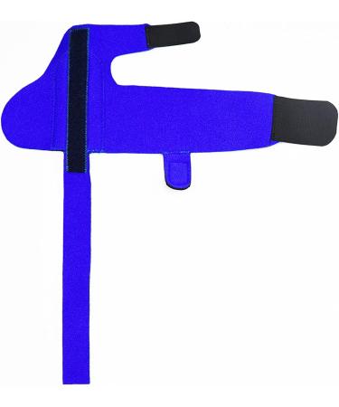 Alinzo Bunion Splint (2PCs) | Best Bunion Corrector for Women & Men | Orthopedic Support for Hallux Valgus | Big Toe Straightener - Blue Left - Buy Online on GoSupps.com