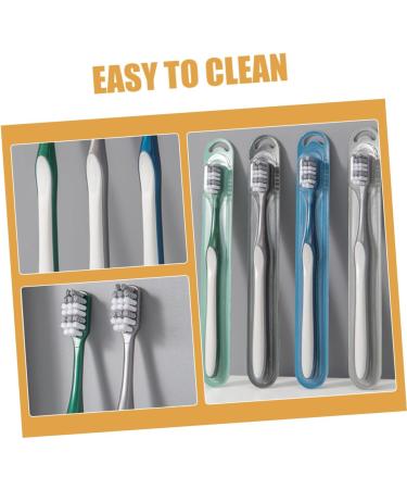 Buy Hapinary 8ct Toothbrush Set - Reduce Tooth Spots Travel-Friendly Durable Plastic Manual Household Cleaning - Buy Online on GoSupps.com