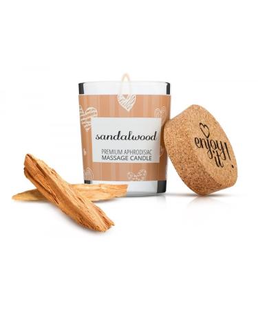 Massage Candle 70ml MAGNETIFICO ENJOY IT! SANDALWOOD