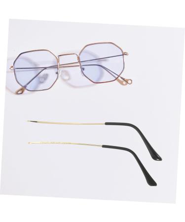 Iwowhero Universal Glasses Repair Kit - Slippery Arm & Leg Tips for Black Glasses | Durable Metal 14.00x0.50.40cm - Buy Online on GoSupps.com