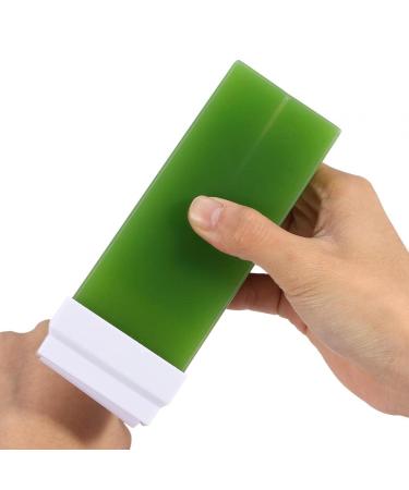 100g Professional Depilatory Wax & 12 Tasting Wax Creams for Facial Hair Removal | Hairdressing Wax Warmer Set - Green Apple - Buy Online on GoSupps.com