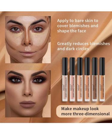 Julystar Makeup Concealer Liquid Foundation Durable Makeup Foundation Cream Makeup Beauty Makeup (101) - Buy Online on GoSupps.com