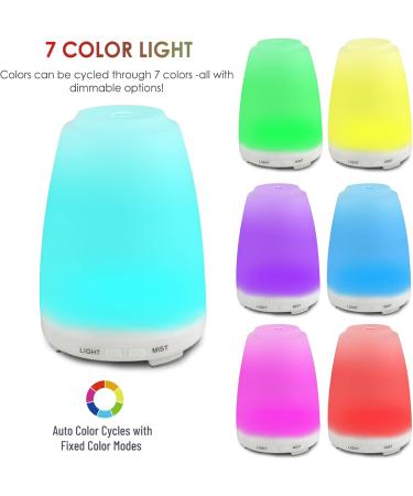 Upgraded White Essential Oil Diffuser | Best Aroma Diffuser for Home & Office - Shop Internationally - Buy Online on GoSupps.com