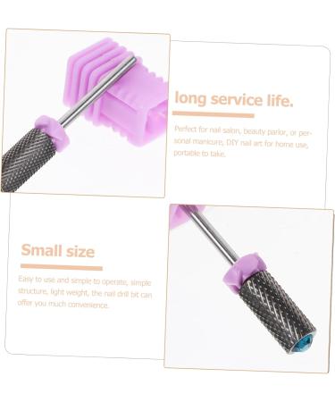 Beaupretty Nail Bits manicure supplies acrylic drill bits manicure accessories cuticle drill bits Tungsten steel hard nail Nail Drill Bits 0.6x0.6x4.2cm As Shown2 - Buy Online on GoSupps.com
