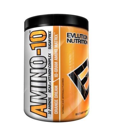 Evlution Nutrition Hydramino Electrolytes and Amino Acids 60 Servings (Orange Dream)