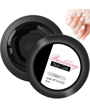 for Nails for Nails Extension Shaping and Carving | Nail Extension for Extension Hard for Design 3D Sculpture Gel for Beginners Nails Fovolat #01 Transparent Color - Buy Online on GoSupps.com