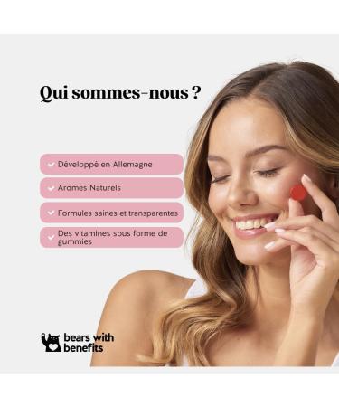 Gummies Vitamine B12 400 g Daily Essentials Contribue au M tabolisme Energ tique Normal R duction de la Fatigue 60 pi ces (2 mois) Vegan Sans Sucre Bears with Benefits NEW FORMAT - Buy Online on GoSupps.com
