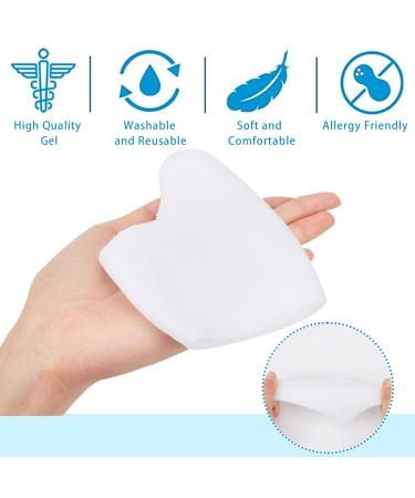 Niceneeded 2PC Silicon Gel Sock Pads Breathable Toe Protection for Ballet Dance Shoes Comfort Pillows for Large Toes - Buy Online on GoSupps.com
