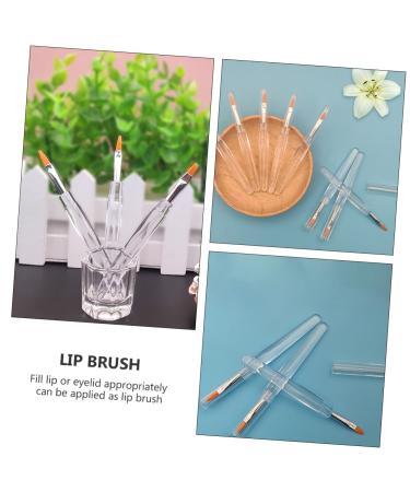 NOLITOY 20pcs Makeup Brush Set with Cover | Lipstick & Eye Makeup Brushes | Glossy Lip Applicator & Balm | High-Quality Synthetic Fiber - Buy Online on GoSupps.com