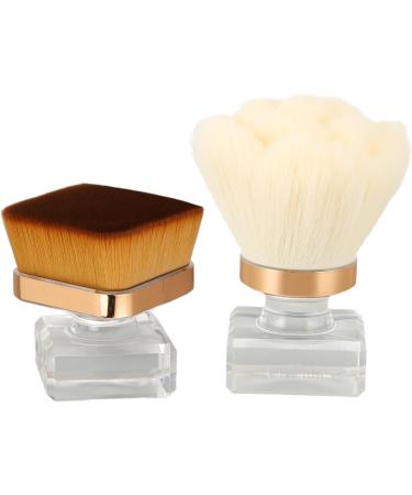 Loose Powder Foundation Brush Set Thickened Craftsmanship Synthetic Fiber Suitable for Various Makeup Applications - Buy Online on GoSupps.com
