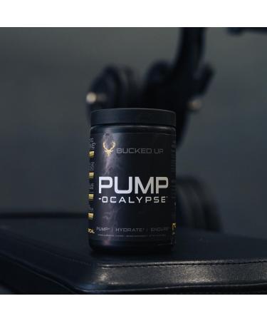 Pump-ocalypse Tropical | Nitric Oxide and L Arginine Supplement with Citrulline Malate GlycerPump | Ultimate N.O. Booster | Lean Muscle Support for Blood Flow Vascularity Hydration and Endurance - Buy Online on GoSupps.com