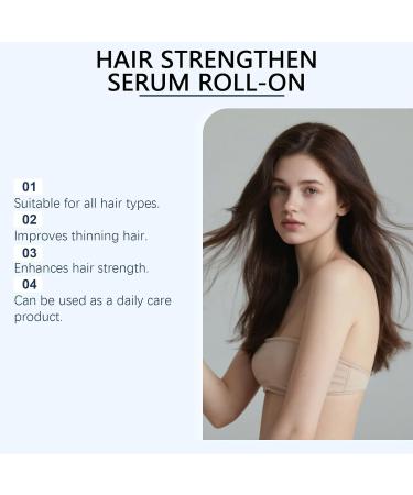 Gitekain Women Hair GrowthHair Growth Roller Liquid 25ML Lightweight Nourishing Follicle Strengthening Hair Care for Older Friend - Buy Online on GoSupps.com