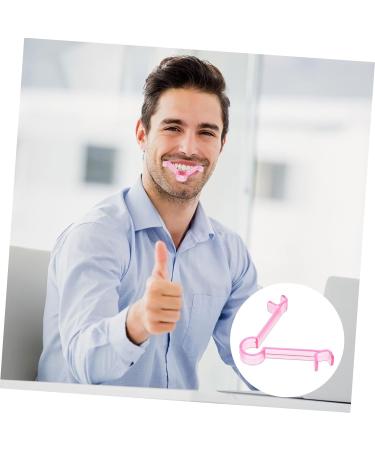 Didiseaon 2pcs Lip Muscle Trainer Oral Exerciser Exerciser Mouth Trainer Lips Shaper Slimming Exerciser Mouth Lips Lift Tightener Lift Tool Mouth Muscle Tightener 9.30X7.70X1.50CMx2pcs Pinkx2pcs - Buy Online on GoSupps.com