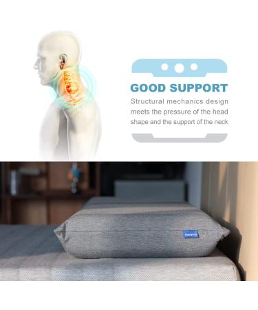Newentor 2-Sided Memory Foam Pillow for Neck Pain Relief - CertiPUR-US Certified Large Cervical Pillow with Modal Fiber Pillowcase - Buy Online on GoSupps.com