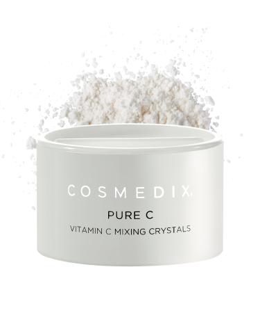 COSMEDIX Pure C Vitamin C Mixing Crystals - Pure Vitamin C Face Powder - Boost Other Facial Skin Care Products - Anti Aging  Anti Wrinkle  Dark Spot Corrector  Pore Minimizer  Acne Scar Remover