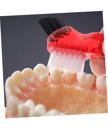 Beavorty 3-Piece Portable Prosthesis Toothbrush Set | Mini Cleaning Tool for Oral Care | Multifunctional Travel Brush - Buy Online on GoSupps.com