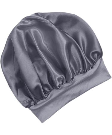 Sleeping Hair Towel Satin Hair Towel for Sleeping Hair Poping Towel Satin Hair Towel for Women Quick Drying Hair Turban Wrap Protective Anti-Frizz Satin Towel for Women Silver - Buy Online on GoSupps.com