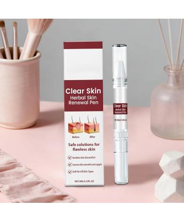 Skin Repair Pen 3ml Moisturizing Firming Brightening Facial Moisture Pen for Sensitive Oily and Mature Skin Household Daily Use - Buy Online on GoSupps.com