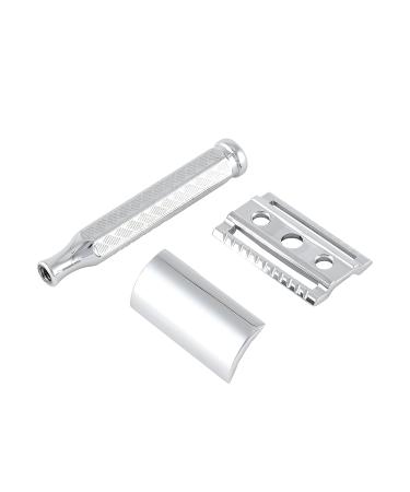 Merkur 3-Piece Double Edge Safety Razor Chrome-Plated 42001 - Premium Quality Shaving Tool | 1 Count - Buy Online on GoSupps.com