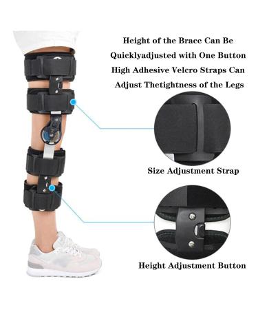 SFKLYU Adjustable Knee Joint Fixation Bracket - Post Knee Immobilizer Support for Men and Women | Ideal for Meniscus Tear & Arthritis - Buy Online on GoSupps.com