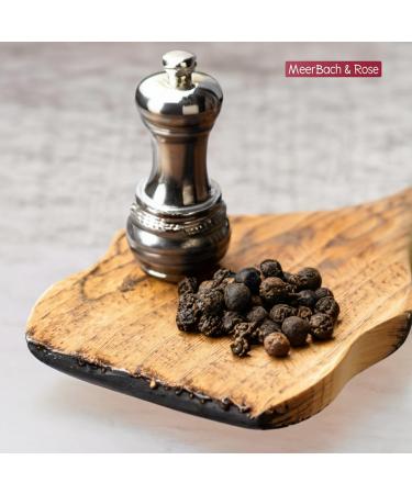 Kampot Black Pepper 100g - Finest Cambodian Whole Peppercorns for Mills Hand-Filled in Germany - Buy Online on GoSupps.com