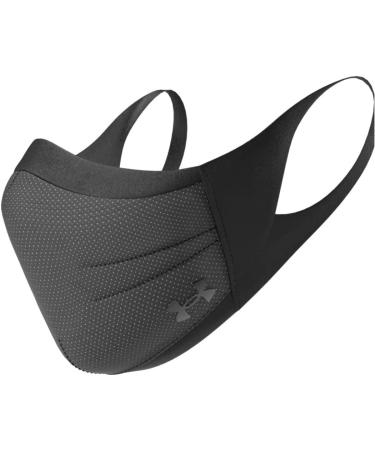 Under Armour Black Sports Facemask - Medium/Large - Buy Online on GoSupps.com