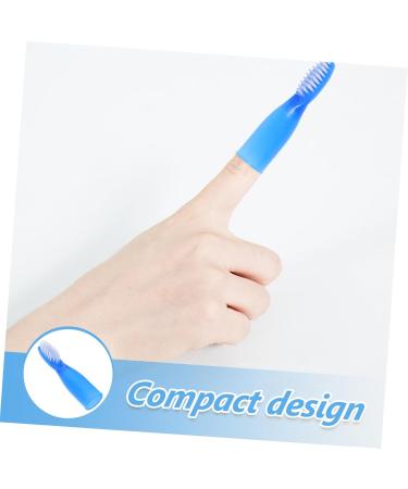 Buy Sewoart 10-Pack Portable Mini Toothbrushes - Soft Nylon Travel Accessories with Thumbprint Handle for Daily Use - Buy Online on GoSupps.com