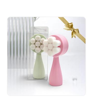 Double Sided Facial Cleansing Brush - Deep Exfoliation Soft Massage Remove Blackheads & Makeup - International Shipping Available - Buy Online on GoSupps.com