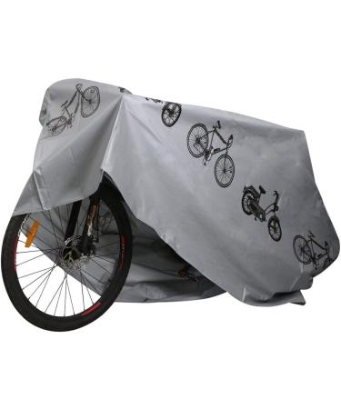 Waterproof Gray Bike Cover for Indoor & Outdoor Use | Dustproof Protection - Buy Online on GoSupps.com