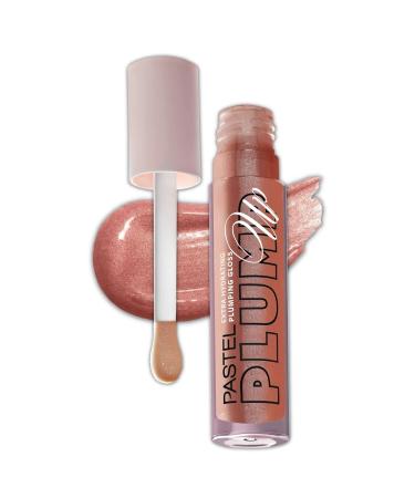 pastel Plump-Up Extra Hydrating Plumping Gloss | Loverdose | 202 | Bronze | Instant Plumping Effect | Hydrating Effect with Aloe Vera & Hyaluronic Acid | Ultra-Soft and Glossy