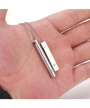 JEAN SMILE Aromatherapy Diffuser Necklace for Women & Men - 316L Stainless Steel Essential Oil Scent Jewelry | Perfect Christmas Gift - Buy Online on GoSupps.com