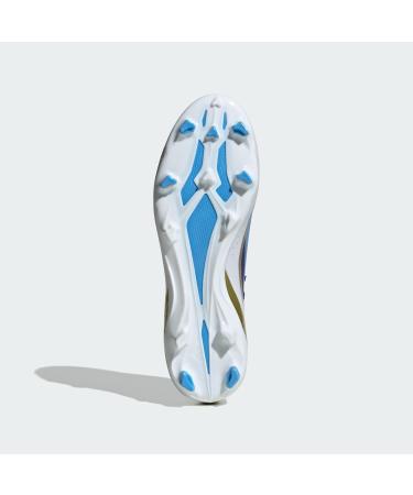 Adidas Unisex X Crazyfast.3 FG Messi Sneakers - 41 1/3 EU - Lucid Blue Blue Burst Cloud White - International Shipping Available - Buy Online on GoSupps.com