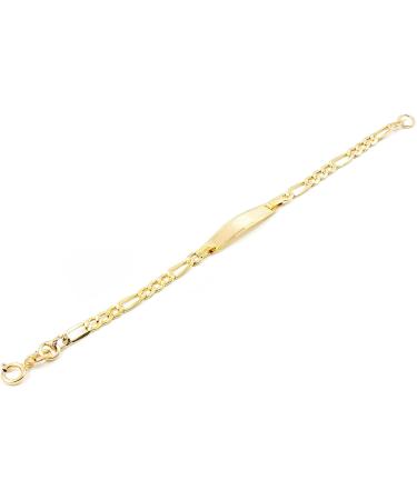 Monde Petit 9 Carat Yellow Gold Children's Bracelet - Gift Box & Certificate - International Shipping - Buy Online on GoSupps.com
