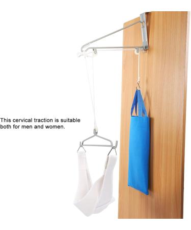 Neck Cervical Traction Device | Over Door Neck Stretcher Kit for Pain Relief | Soundrids Chiropractic Therapy - Buy Online on GoSupps.com