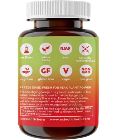 Eclectic Institute Immune Support - Raw Fresh Freeze-Dried 410 mg, 45 Caps - Buy Online on GoSupps.com