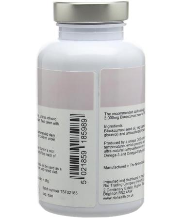 Epigenar Blackcurrant Seed Oil Extract Vegetable Capsules - Pack of 120 - Buy Online on GoSupps.com