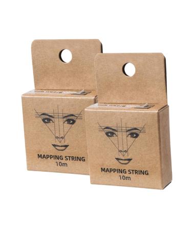 Ipetboom 6 Pcs Ink Pattern Embroidery Thread Ruler Disposable Line Ruler