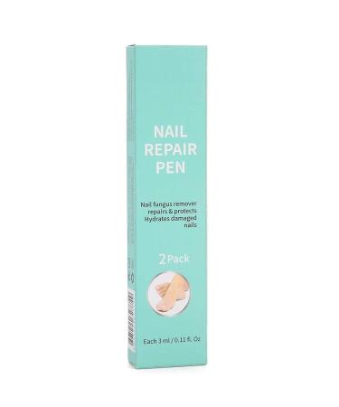 Nail Repair Pen Serum - 2pcs for Home & Salon Use | Daily Nail & Cuticle Care - Buy Online on GoSupps.com