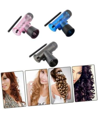 Balacoo 3pcs Mouth Cover Hair Dryer Nozzle for Hair Roller Hair Dryer Connectors Curlers Stick 21.5X16X6.3cmx3pcs Rosyx3pcs - Buy Online on GoSupps.com