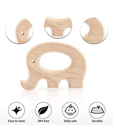 AMASAWA 6-Piece Baby Teething Toy Set | Sensory Rings - Cute Animal Designs: Bird Fish Elephant Squirrel | Perfect for Infant Development - Buy Online on GoSupps.com