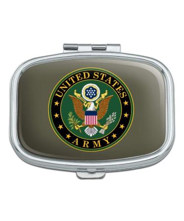 U.S. Army United States Army Eagle Logo Rectangle Pill Case Trinket Gift Box