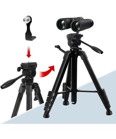 LCNCY Shooting Sticks Tripod Hunting Rest with 360 Rotation - Aluminum, 5-Section Adjustable Binoculars Tripod with Adapter for Rifle, Hunting, Binoculars, Spotting Scope, Crossbow Stand - Buy Online on GoSupps.com