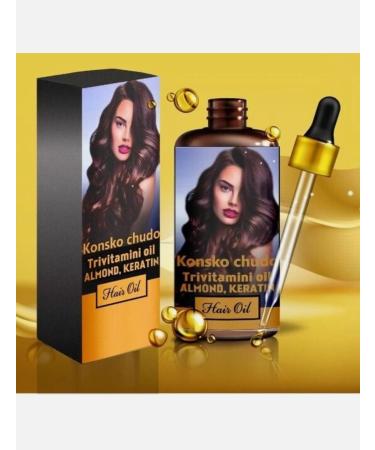 Konsko Chudo Trivitamini Hairolie Almond Keratine