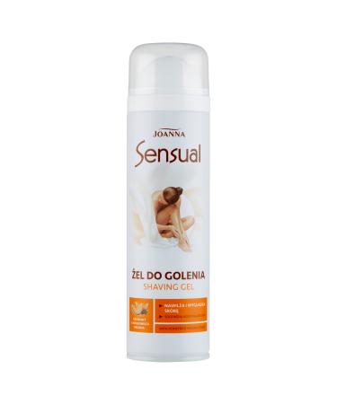 Joanna Sensual Razor gel for women with honeydewelon extract effectively donates moisture and maintains skin facilitates the shave reduced risk of irritation and cuts 200 ml of packaging
