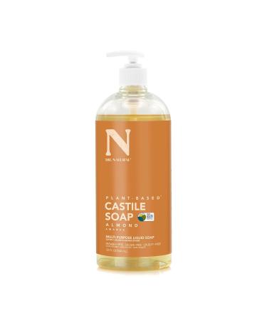 Dr. Natural Pure Castile Liquid Soap 2-Pack - Peppermint & Almond 64oz | 32 fl oz (Pack of 2) - Buy Online on GoSupps.com