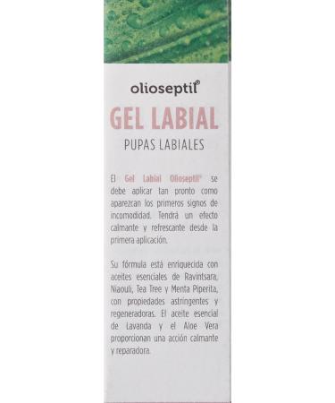  Olioseptil OLIOSEPTIL - Lip gel - Made from 100% pure and natural essential oils - Soothes and heals - Vegan - 10ml tube - Buy Online on GoSupps.com