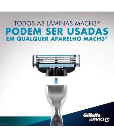 Buy Gillette Mach3 Cargador 4Un - International Shipping Available | Shop Now - Buy Online on GoSupps.com
