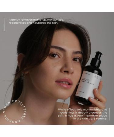 Versew Organic Vegan Facial Cleansing Gel - Cleanser & Makeup Remover - Against Pimples Blackheads & Impurities (Oily Skin) (Dry Skin) - Buy Online on GoSupps.com